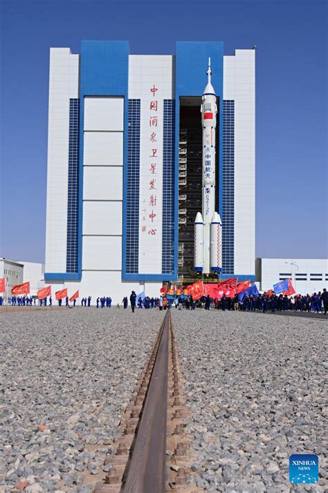 China Prepares To Launch Shenzhou 18 Crewed Spaceship People S Daily