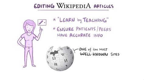 Editing Wikipedia Articles During Medical School Osmosis