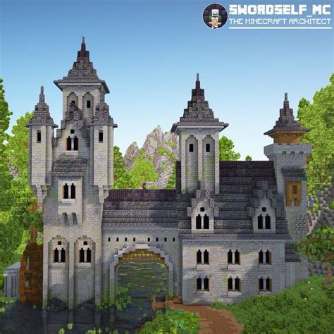 Swordself On X Minecraft Castle Blueprints Minecraft Castle Designs