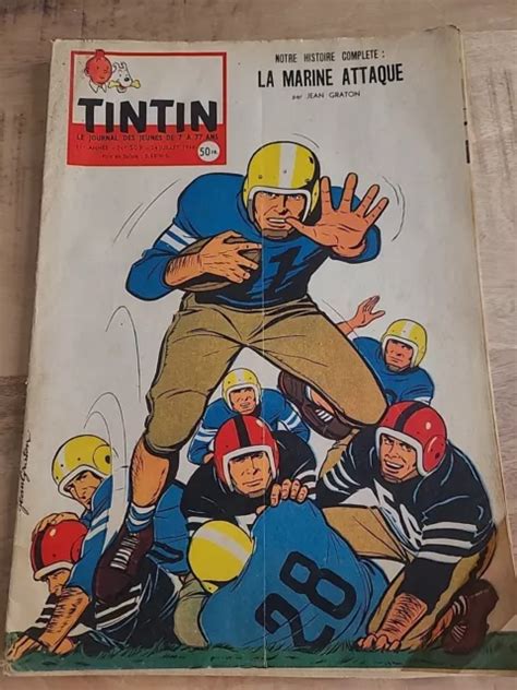 TINTIN LE JOURNAL des jeunes de 7 à 77 ans n 509 Juillet 1958 EUR 5