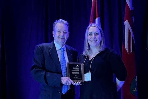 Aspin Earns Outstanding Contribution To Education Award North Bay News