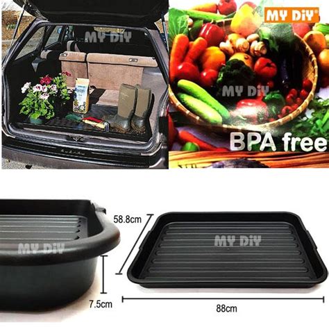 MYDIYSDNBHD - High Quality Car Boot Tray / Multi Purpose Tray - 2 Size Available | Shopee Malaysia