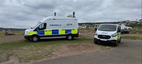 First Of Five New Mobile Cctv Units In Place At South Wales Police