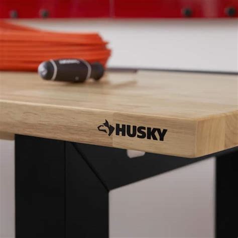 Reviews For Husky Adjustable Height Solid Wood Top 50 OFF