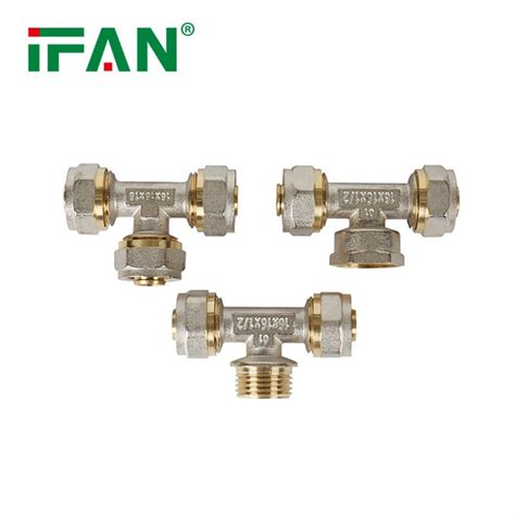 China Ifan Brass Pex Compression Fittings Manufacturers Suppliers