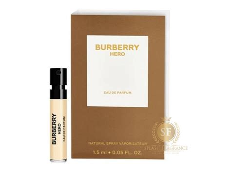 Hero By Burberry Eau De Parfum 1 5ml Official Sample Spray Splash