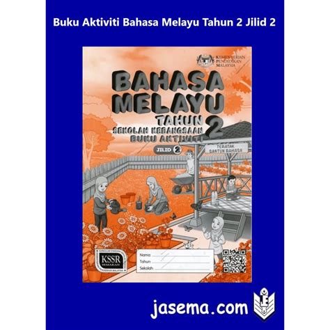 Jawapan Buku Aktiviti Bahasa Melayu Tahun Jilid Contoh Muka Depan