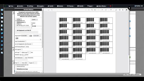 Barcodes Mit Dem Barcodedrucker Drucken Youtube