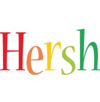 Hersh Logo | Name Logo Generator - Smoothie, Summer, Birthday, Kiddo ...