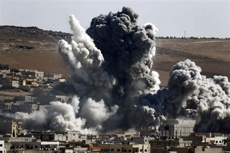 Syria Coalition Air Strikes Kill More Than 500 Militants Time