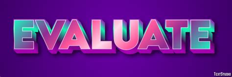 Evaluate | Text Effect Generator | TextStudio