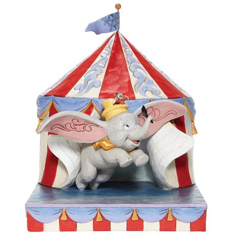 Disney Traditions Over The Big Top Dumbo Figurine 6008064