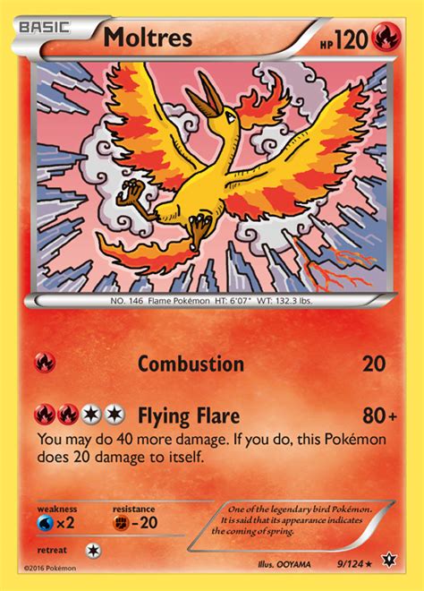 Moltres Fates Collide Rare Pokemon TCG DigitalTQ