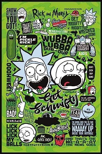 Cartoon Network Rick And Morty Portal 61 X 91 5 Cm Maxi Poster