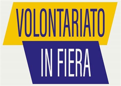 Inizia A Prendere Forma Volontariato In Fiera