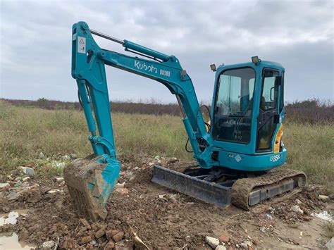 Kubota U Tons Mini Excavator U Good Rebuilding U For Sale