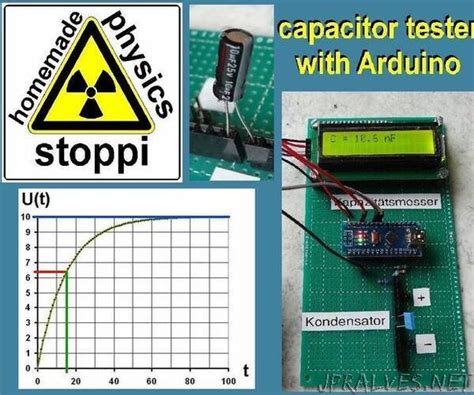 Simple Autorange Capacitor Tester Capacitance Meter By Hand And With