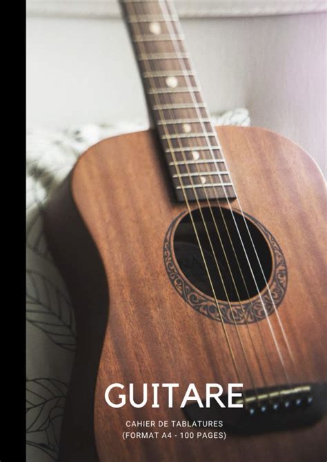 Buy Guitare Cahier De Tablatures Format A Pages Cahier De