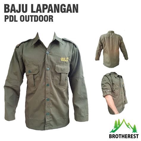 Jual Bisa COD Kemeja Tactical Lengan Panjang Pria Kemeja Taktikal