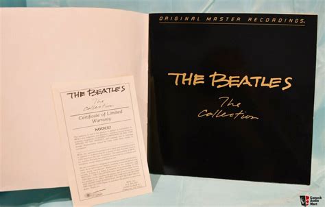 The Beatles Collection Mfsl Original Master Recordings Lp Record Box