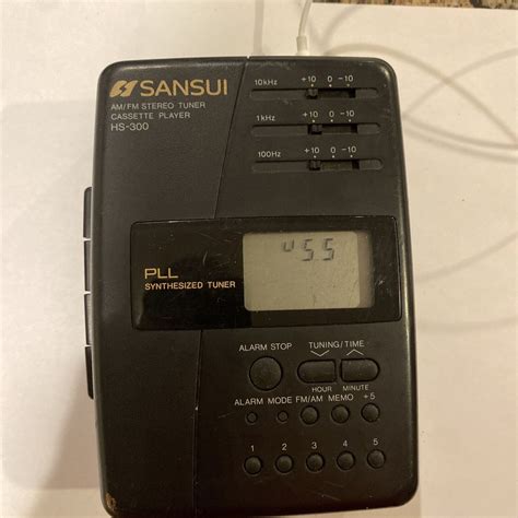 Vintage Sansui Hs 300 Portable Amfm Cassette Player Walkman