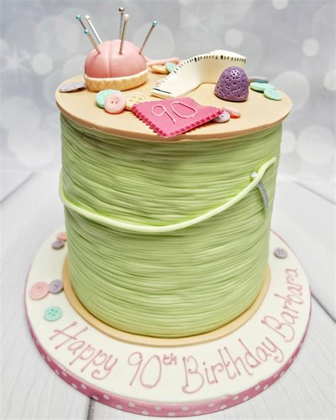 Sewing Themed Cakes