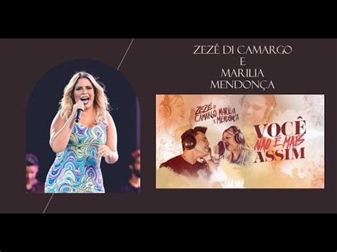 Zez Di Camargo Lan A Musica Inedita Como Mar Lia Mendon A Youtube