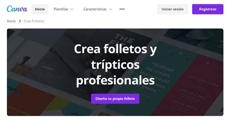 Cómo usar Canva para Diseñar un Tríptico Desde cero Tutorial de