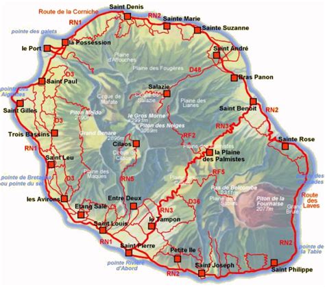 Etat du réseau routier reunionisland