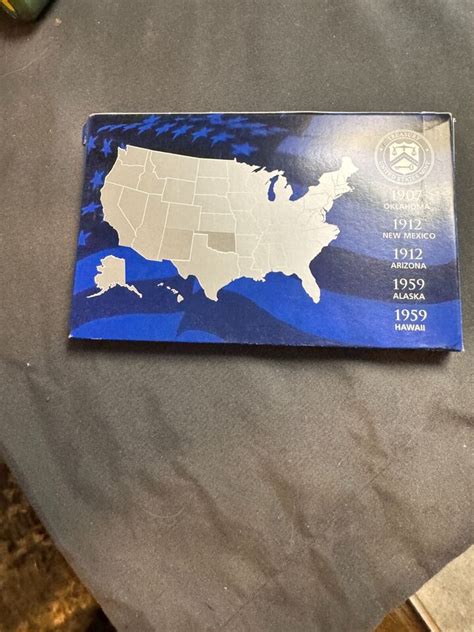 2008 S United States Mint 50 State Quarters Proof Set W Box CoA EBay