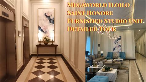 Saint Honore At Megaworld Iloilo Turned Over Furnished Studio Unit