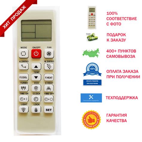 Пульт для кондиционера MITSUBISHI Electric универсальный (подходит на ...