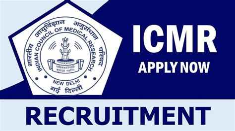 ICMR Recruitment 2024 Monthly Salary Up To 100000 Check Post Tenure