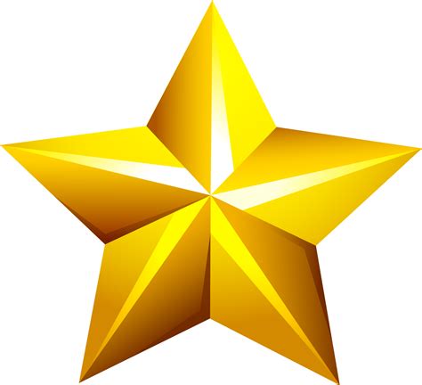 Golden Star PNG Imagen De Alta Calidad PNG All