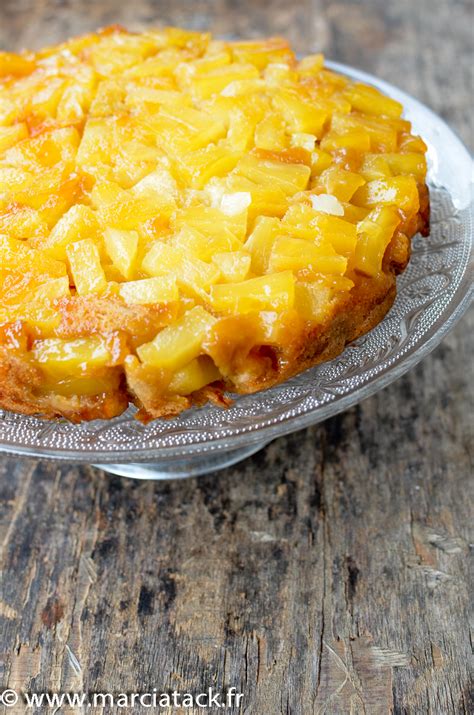 Gâteau à l ananas Recette facile du gâteau renversé