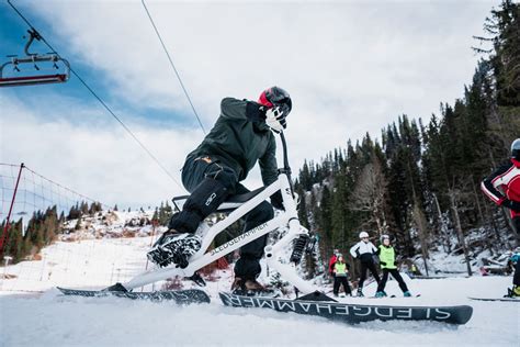 Skibike Nova Zimska Atrakcija Na Jahorini Adrenalin Uz Ski Bicikl