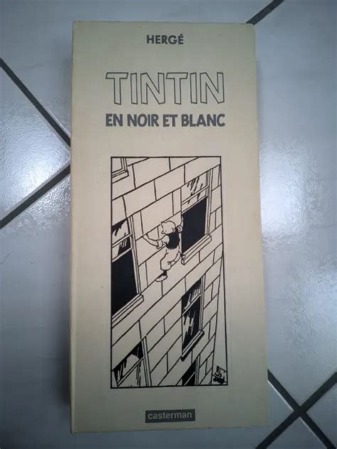 Herg Tintin Petit Format Coffret Albums En Noir Et Blanc Eur