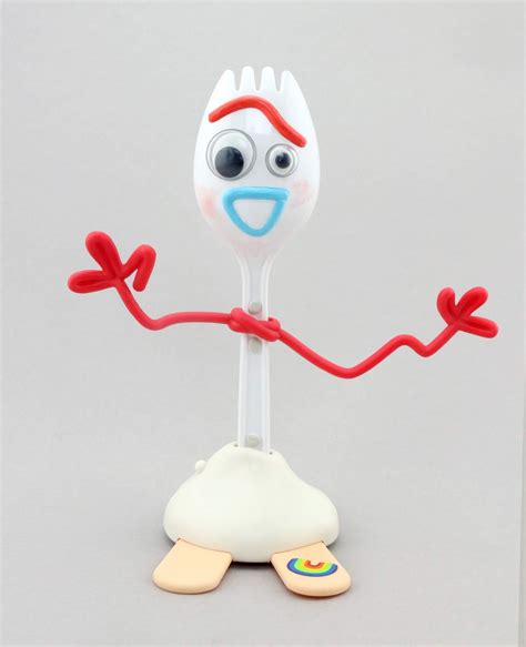 Dan The Pixar Fan Toy Story 4 Forky Talking Action Figure By Thinkway Toys