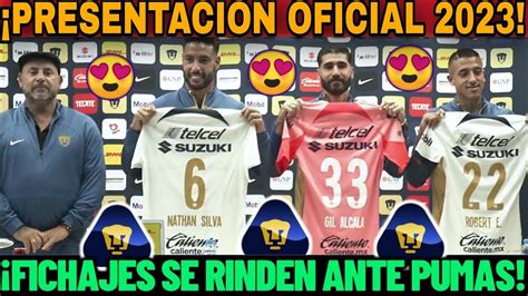 🔥 PresentaciÓn Oficial De Los Refuerzos De Pumas Llegaria A Reforzar Refuerzos Pumas 2023