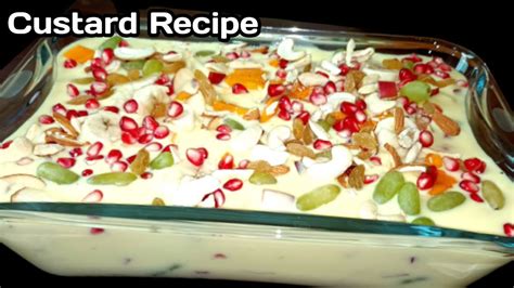 Custard Banane Ka Tarika How To Make Custard Recipe Custard Recipe Ramadan Special