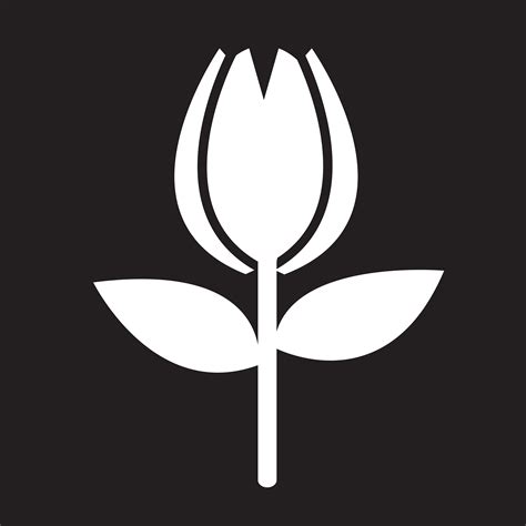 Flower icon symbol sign 627655 Vector Art at Vecteezy