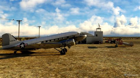 DC-3 / C-47 USAF green cockpit for Microsoft Flight Simulator | MSFS