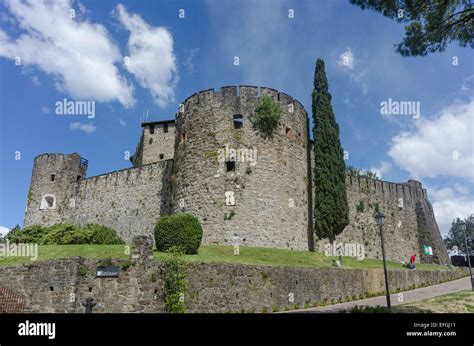 Gorizia Castle, bastion, Gorizia, Friuli-Venezia Giulia, Italy Stock ...