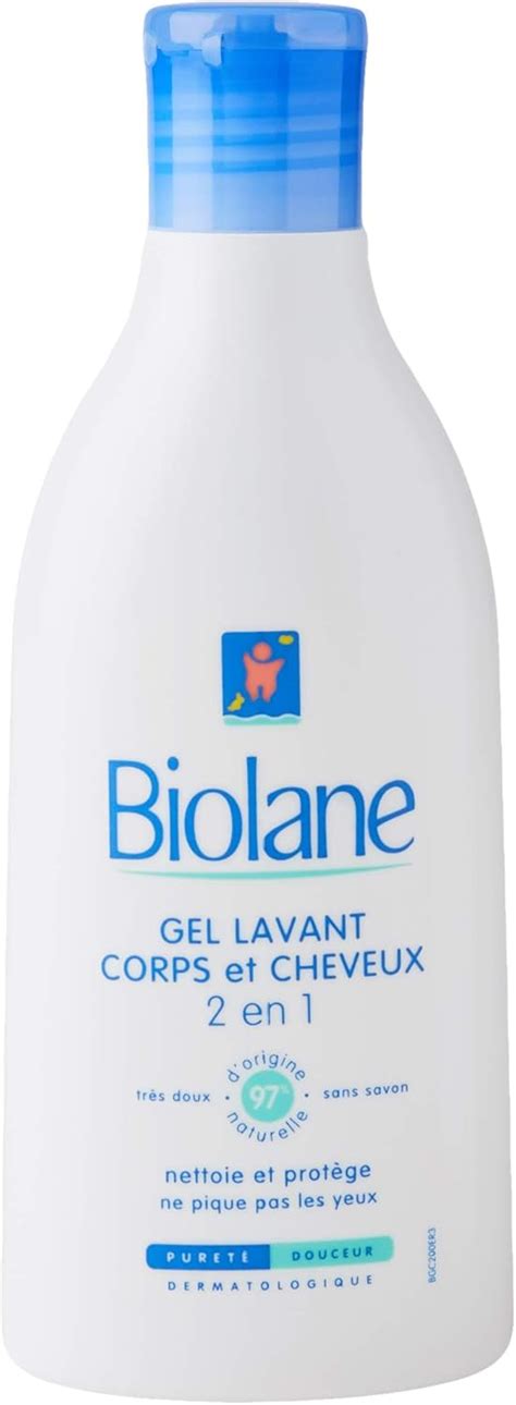 BIOLANE Gel Corps Et Cheveux 2 En 1 Gel Lavant 200ml 97