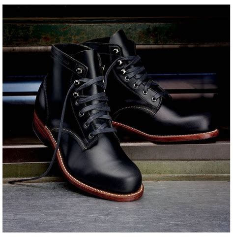 Handmade Men Black Casual Leather Ankle Boots Lace Up Rebelsmarket