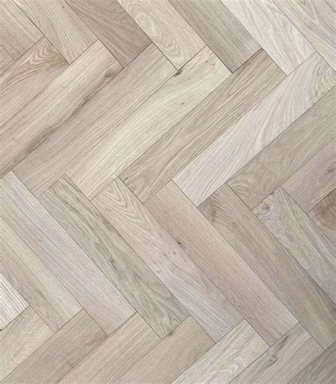 Unfinished Oak Parquet Engineered Parquet Wood Flooring 14mm X 90mm X 450mm Brilliant Wood