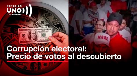 Exclusiva Audios Revelan Compra De Votos En Sucre Noticias Uno Youtube