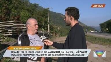 Bom Dia Vanguarda Obra do DER em ponte em Ubatuba está parada Globoplay