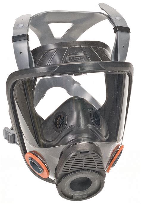 Full Face Respirator, S, Cartridges Included No - Grainger