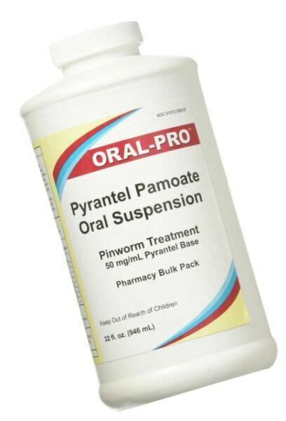 Oral Pro Pyrantel Pamoate Mg Oral Suspension Oz For Sale Online